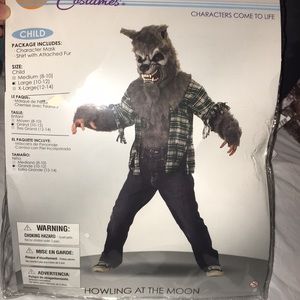 Howling to the Moon children’s costume 10-12